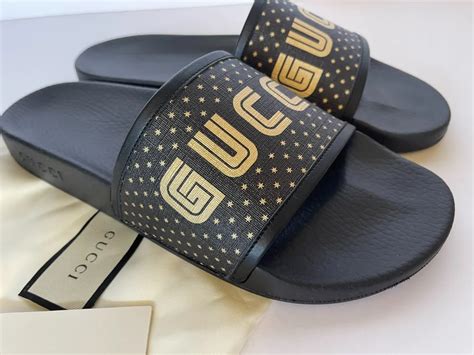 gucci pursuit gg slides|bloomingdale's gucci slides.